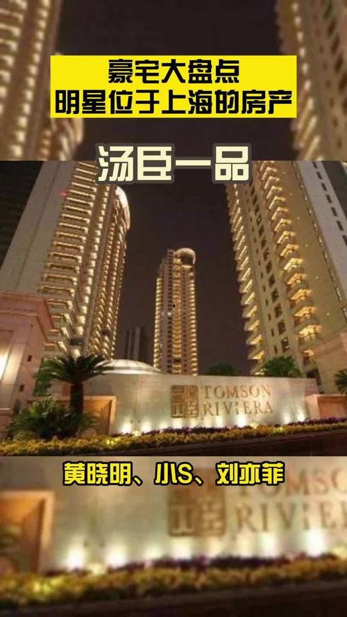 明星上海哪里看房产,探寻豪宅新地标